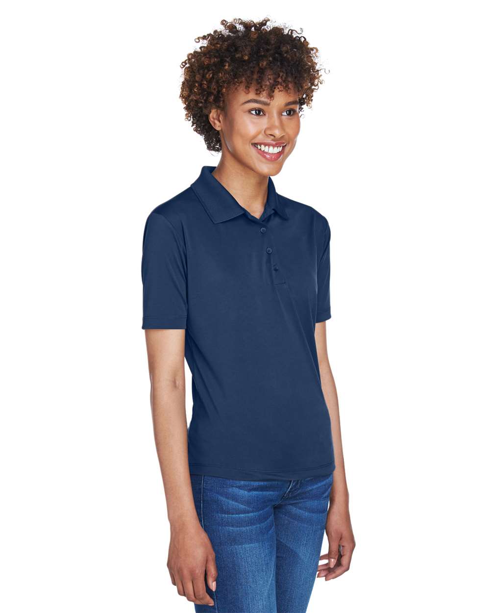 UltraClub-8610L-Women's Cool & Dry 8-Star Elite Performance Interlock Polo - Image 8