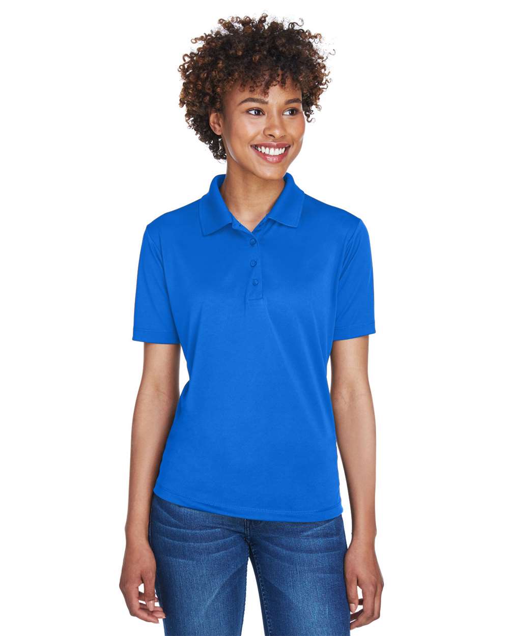 UltraClub-8610L-Women's Cool & Dry 8-Star Elite Performance Interlock Polo - Image 9