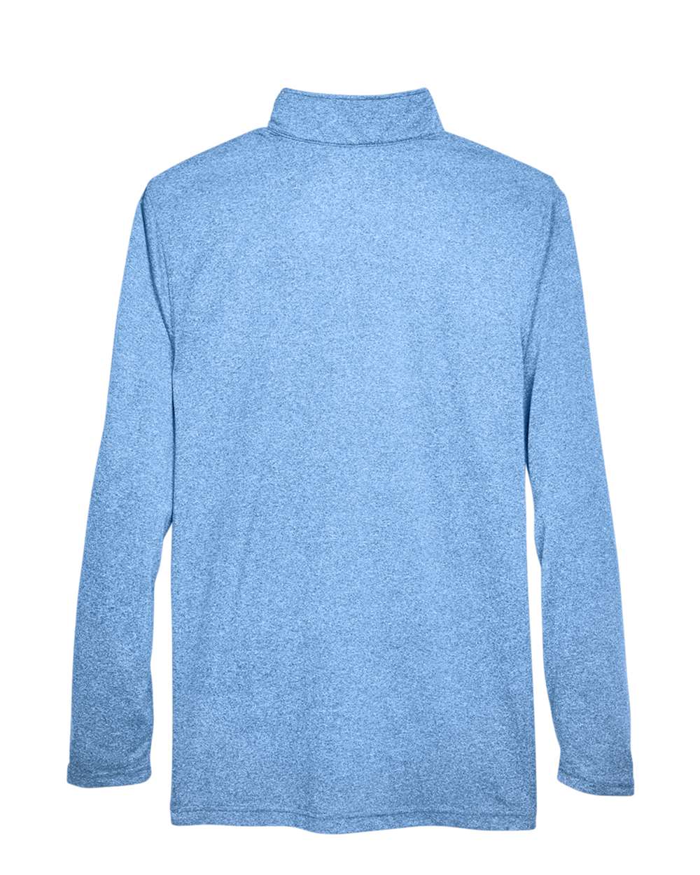 UltraClub-8618-Men's Cool & Dry Heathered Performance Quarter-Zip - Image 10