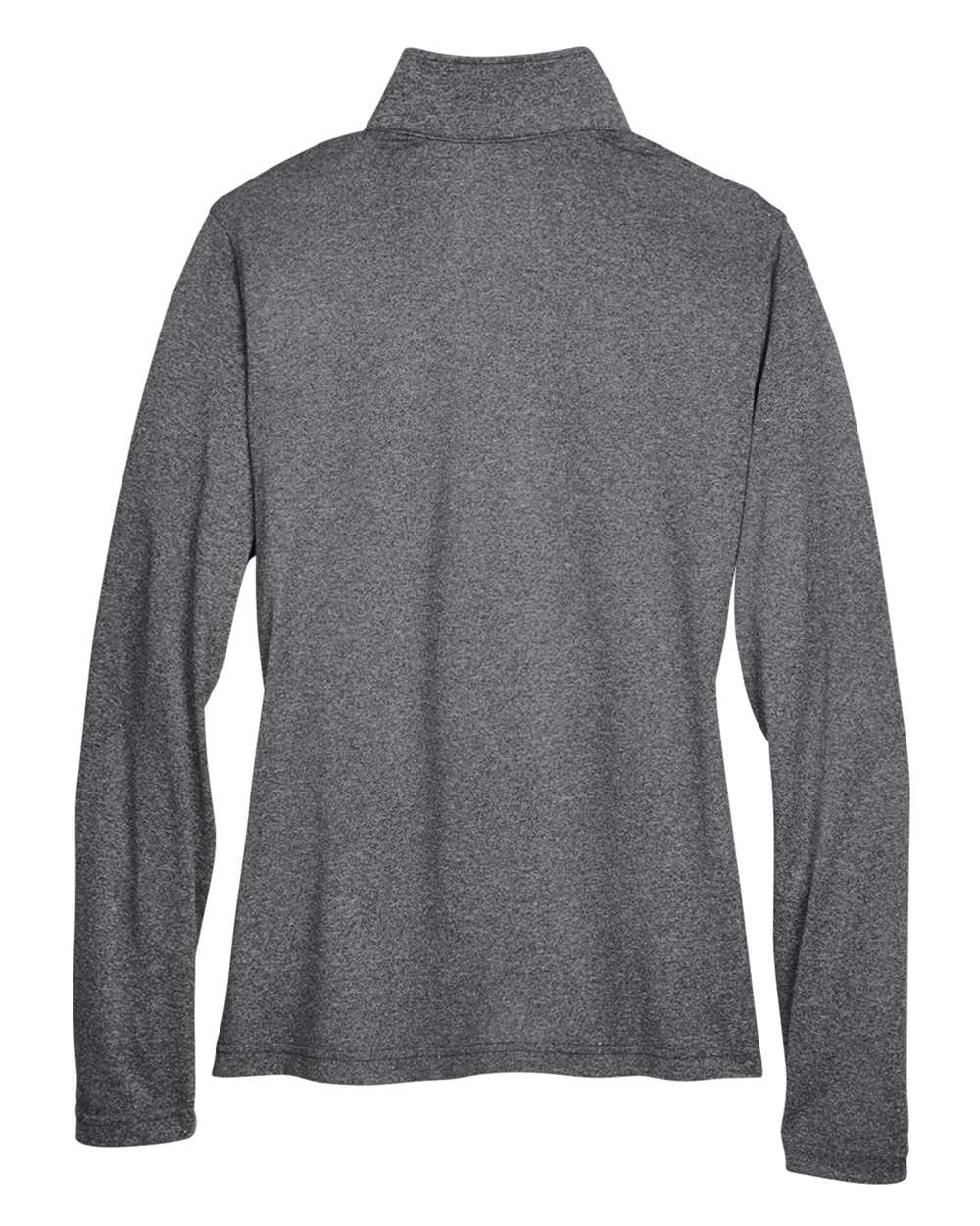 UltraClub-8618W-Women's Cool & Dry Heathered Performance Quarter-Zip - Image 5