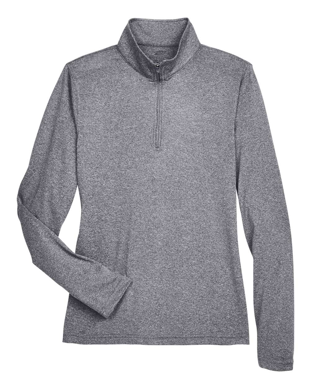 UltraClub-8618W-Women's Cool & Dry Heathered Performance Quarter-Zip - Image 8