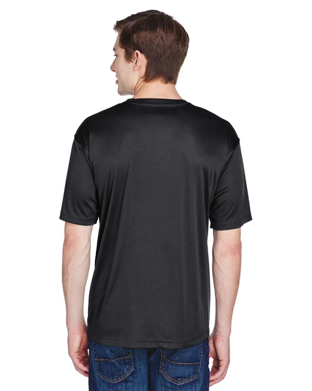 UltraClub-8620-Men's Cool & Dry Basic Performance T-Shirt - Image 4
