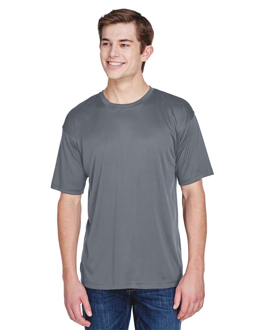 UltraClub-8620-Men's Cool & Dry Basic Performance T-Shirt - Image 7