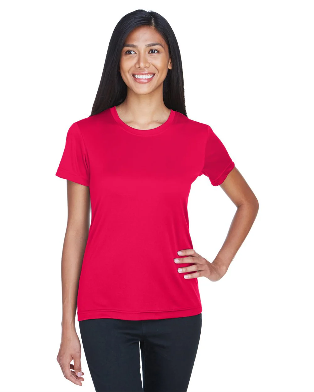 UltraClub-8620L-Women's Cool and Dry Performance T-Shirt - Image 4