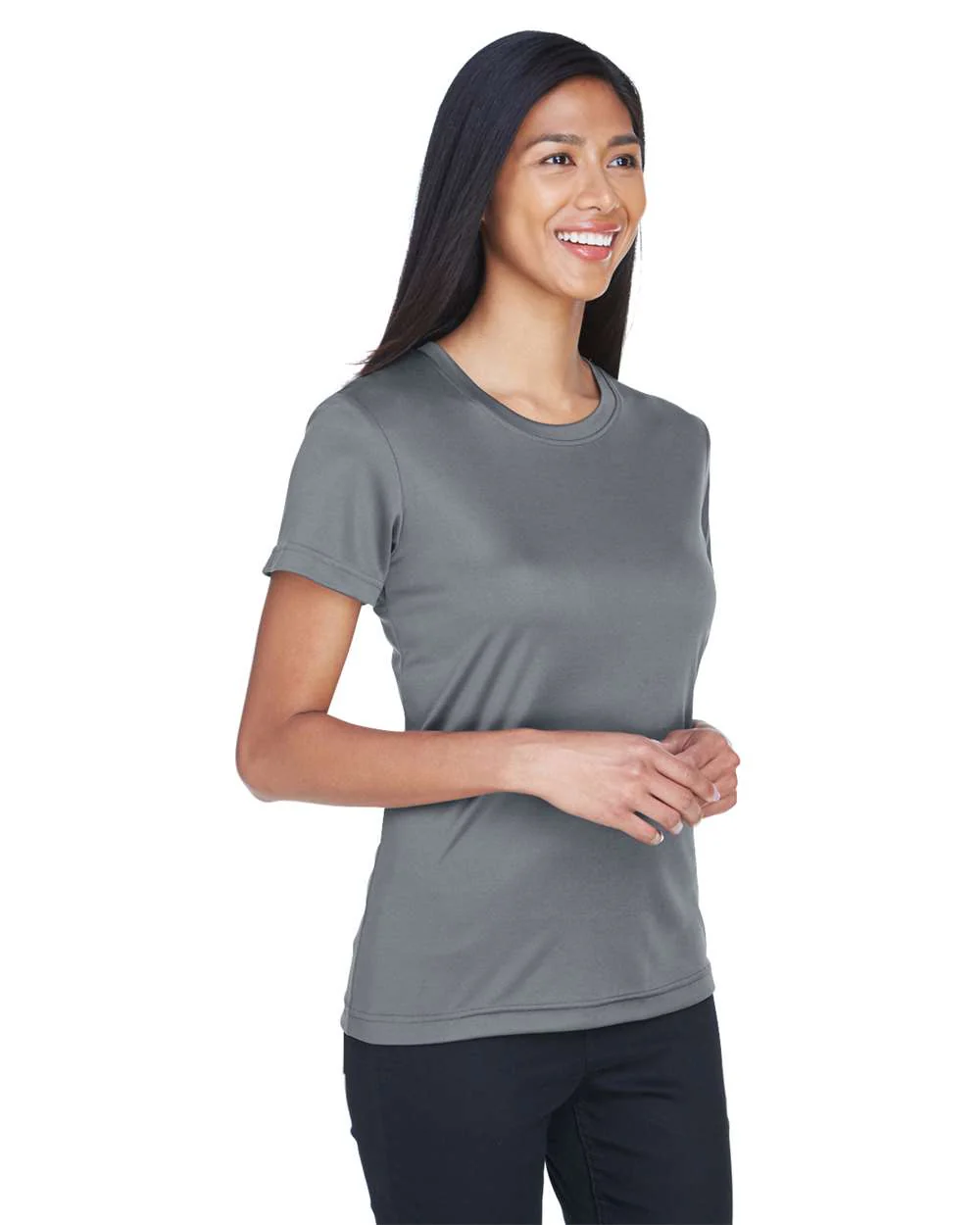 UltraClub-8620L-Women's Cool and Dry Performance T-Shirt - Image 5