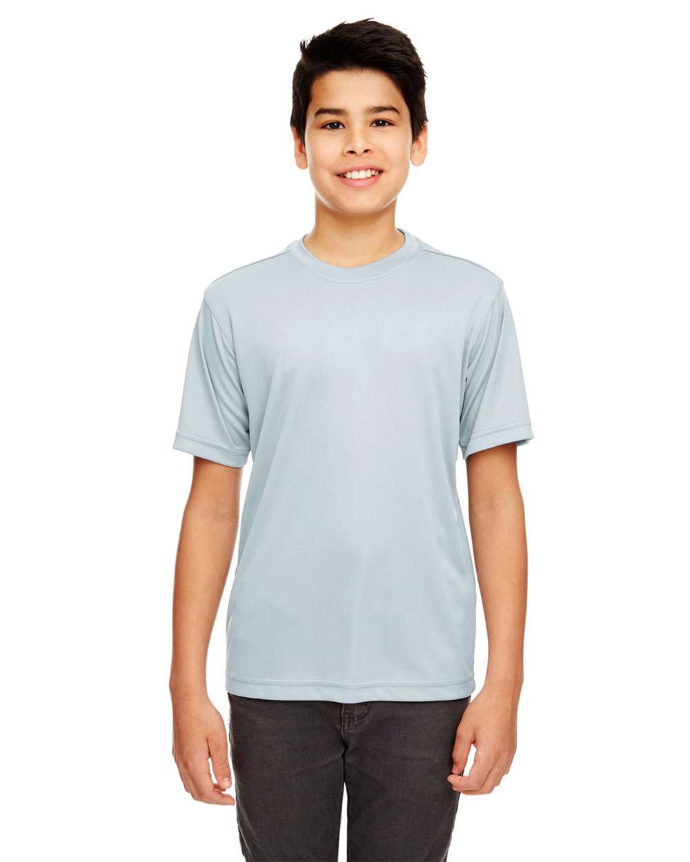 UltraClub-8620Y-Youth Cool & Dry Basic Performance T-Shirt - Image 4