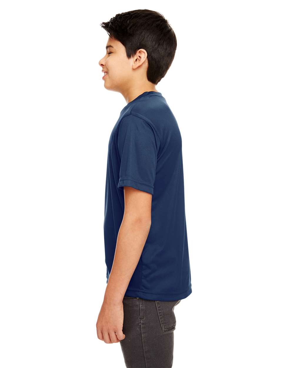 UltraClub-8620Y-Youth Cool & Dry Basic Performance T-Shirt - Image 6