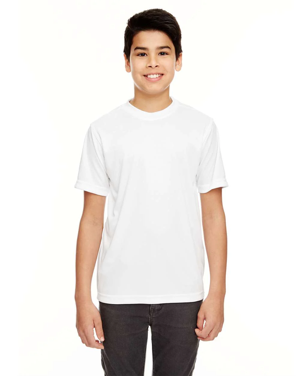 UltraClub-8620Y-Youth Cool & Dry Basic Performance T-Shirt - Image 9