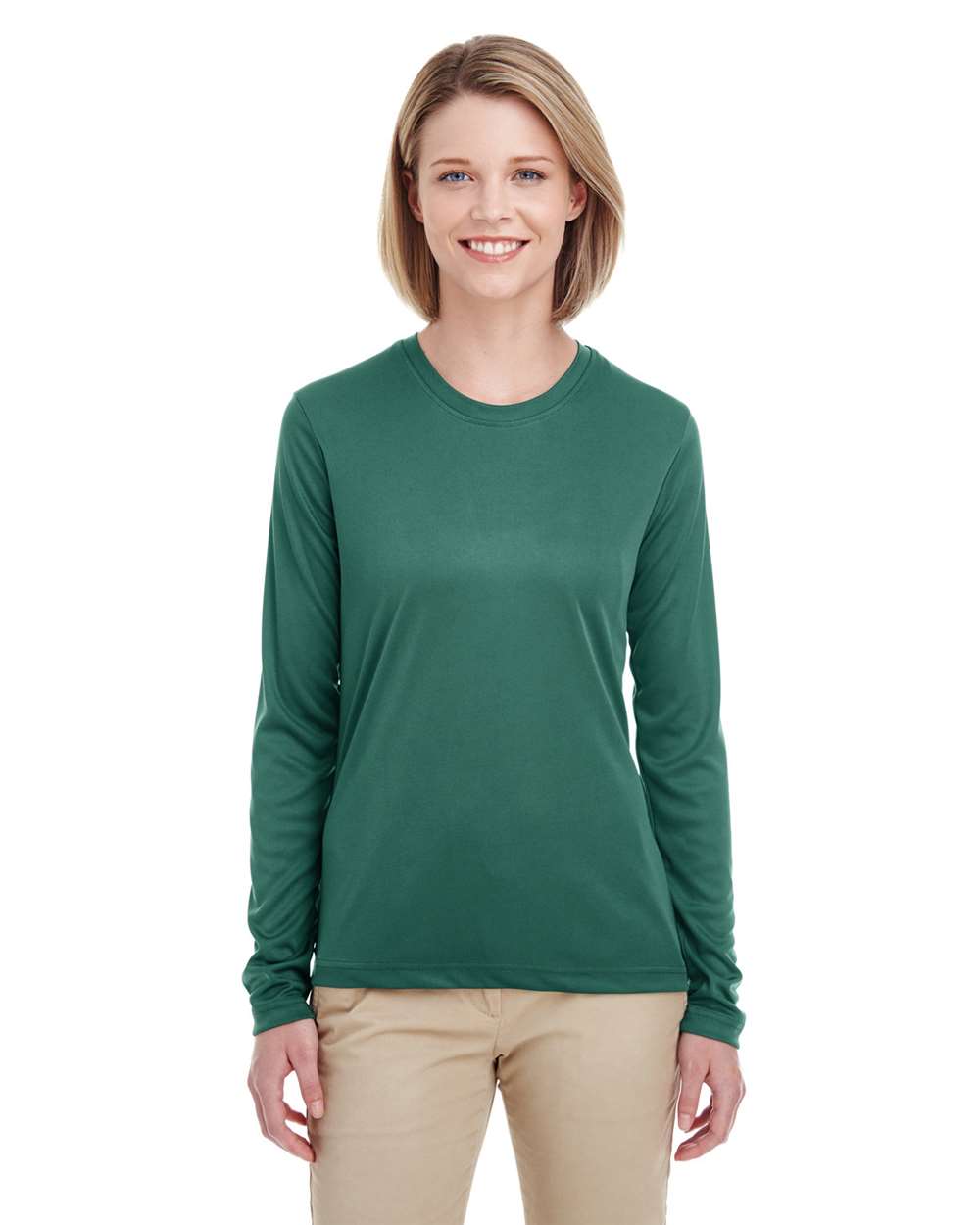 UltraClub-8622W-Women's Cool & Dry Performance Long-Sleeve Top - Image 11