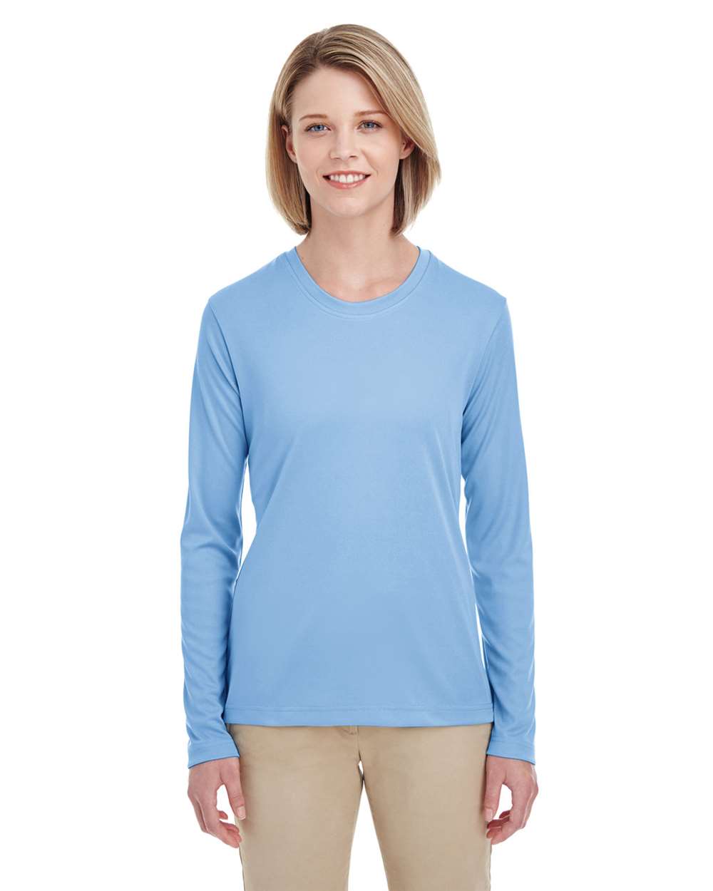UltraClub-8622W-Women's Cool & Dry Performance Long-Sleeve Top - Image 9