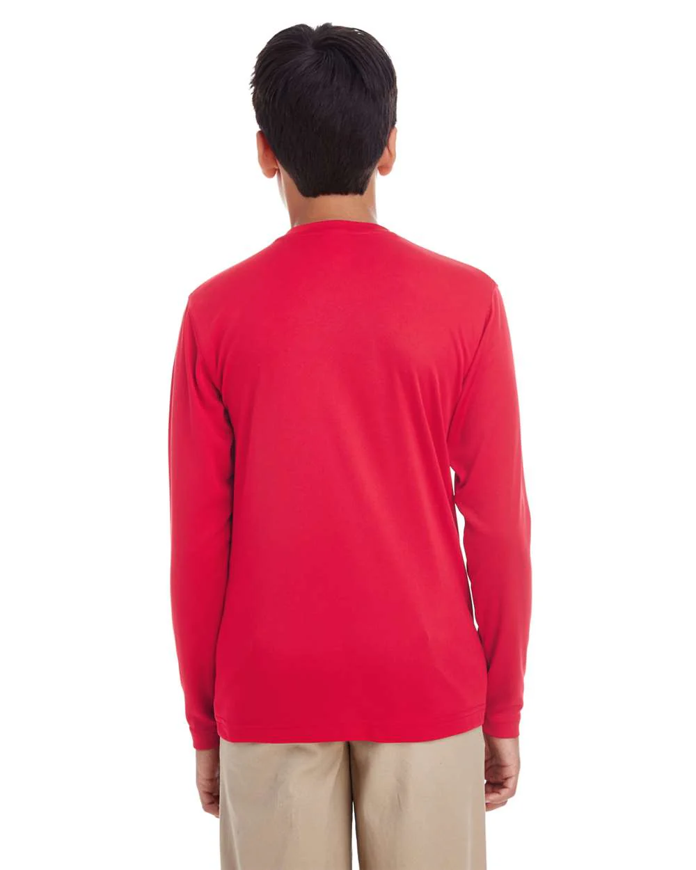 UltraClub-8622Y-Youth Cool & Dry Performance Long Sleeve Top - Image 11