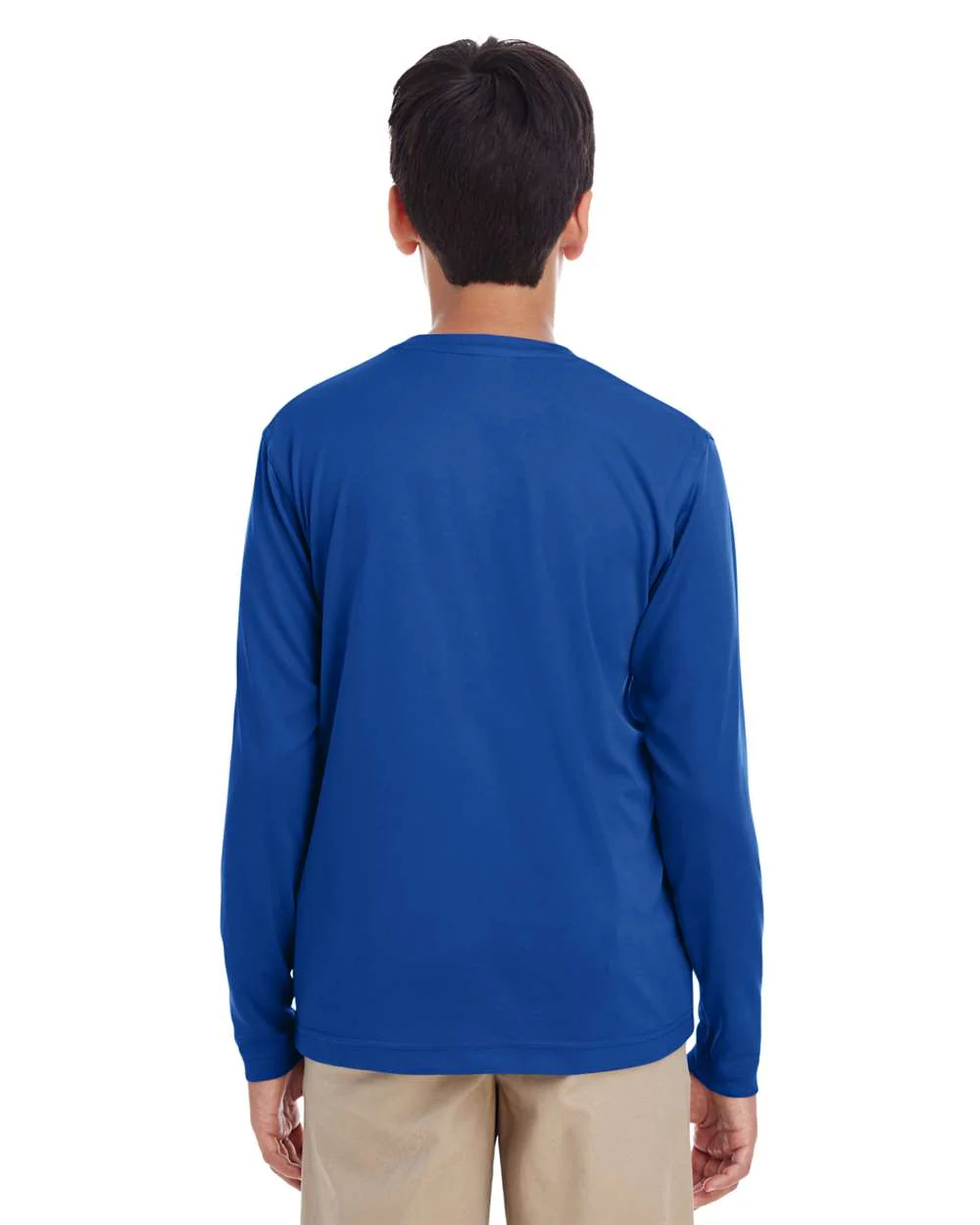 UltraClub-8622Y-Youth Cool & Dry Performance Long Sleeve Top - Image 13