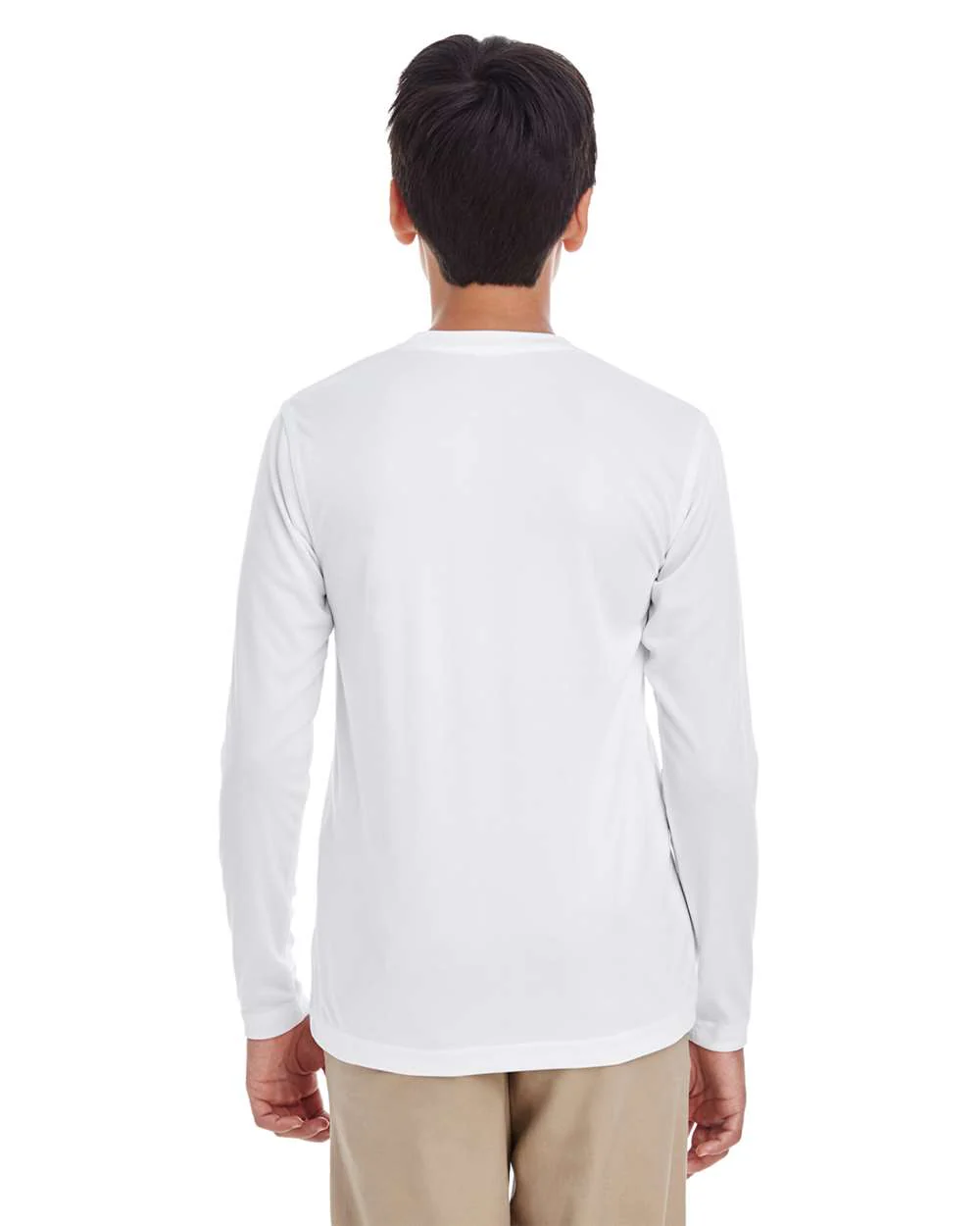 UltraClub-8622Y-Youth Cool & Dry Performance Long Sleeve Top - Image 15