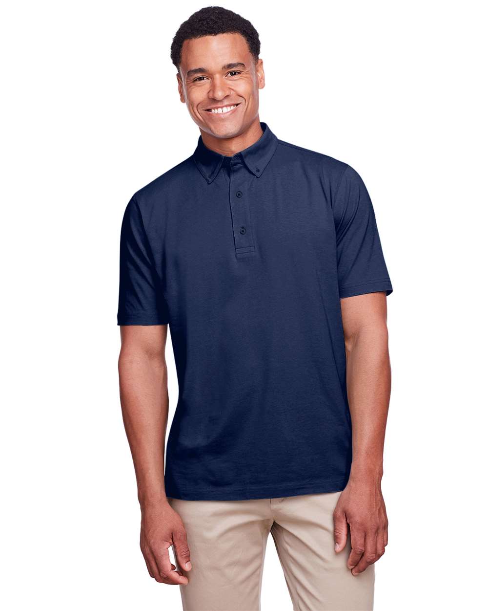 UltraClub-UC105-Men's Lakeshore Stretch Cotton Performance Polo - Image 20