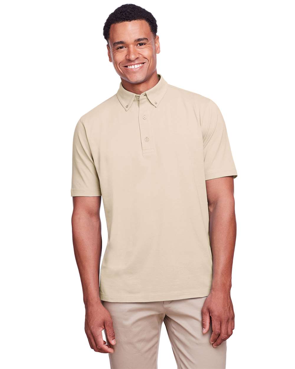 UltraClub-UC105-Men's Lakeshore Stretch Cotton Performance Polo - Image 23
