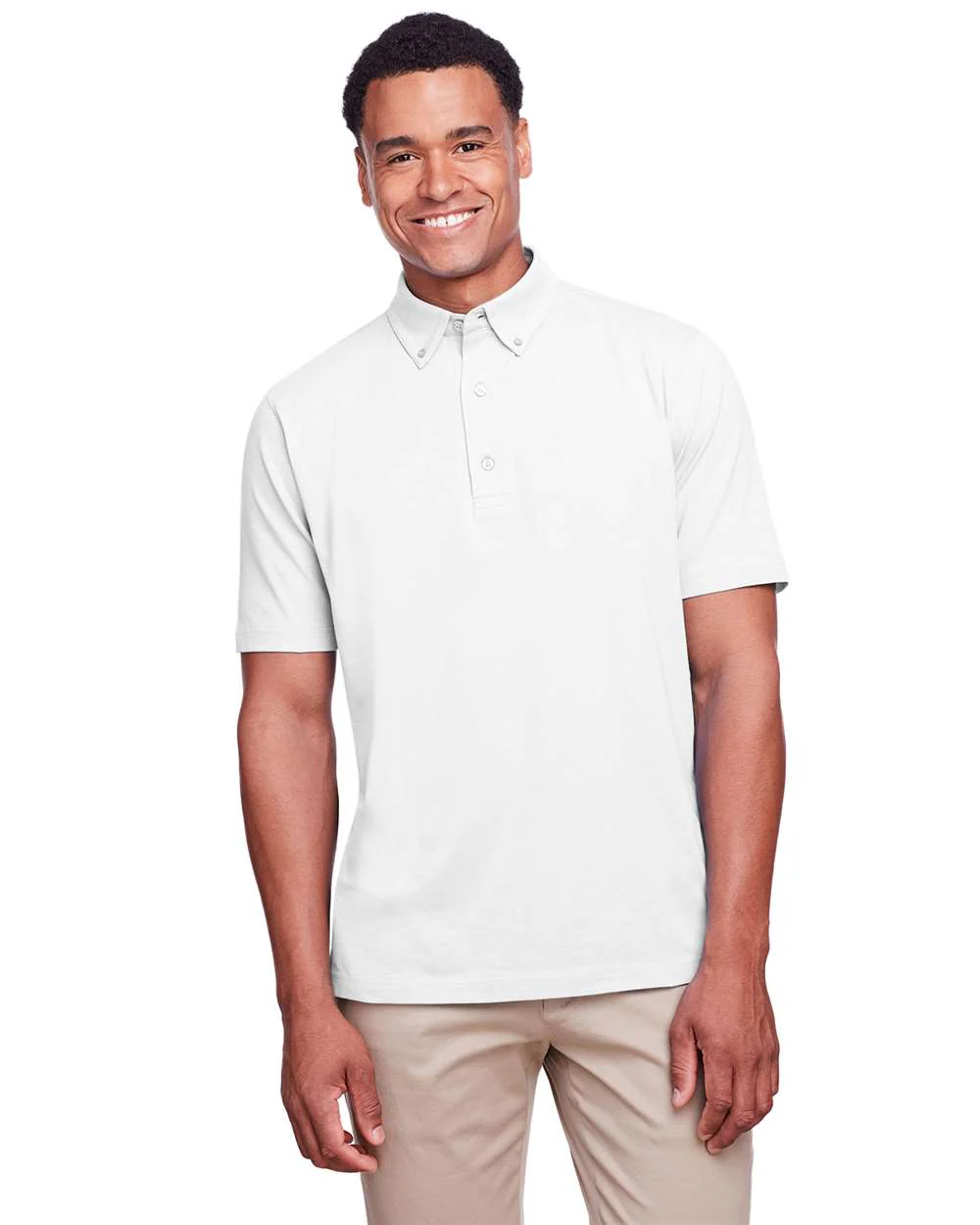 UltraClub-UC105-Men's Lakeshore Stretch Cotton Performance Polo - Image 26