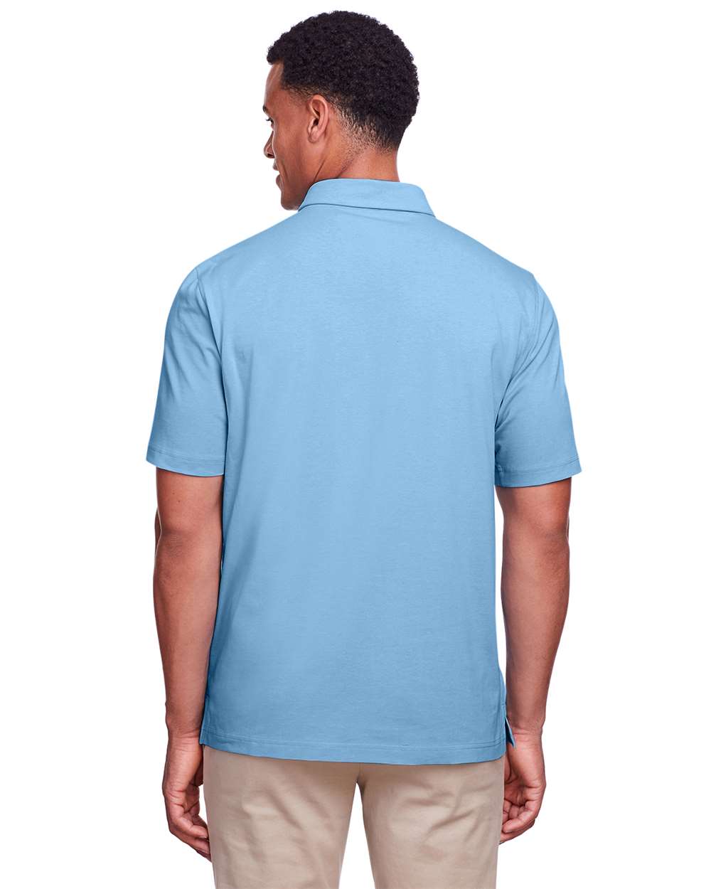 UltraClub-UC105-Men's Lakeshore Stretch Cotton Performance Polo - Image 7