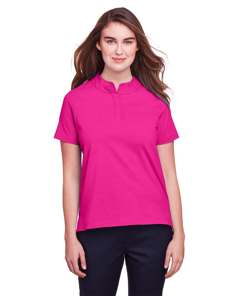 UltraClub-UC105W-Women's Lakeshore Stretch Cotton Performance Polo - Image 18