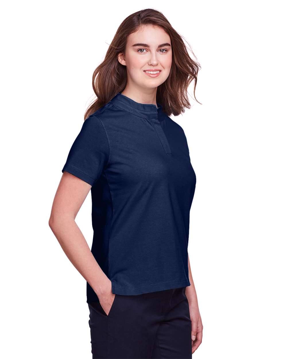 UltraClub-UC105W-Women's Lakeshore Stretch Cotton Performance Polo - Image 27