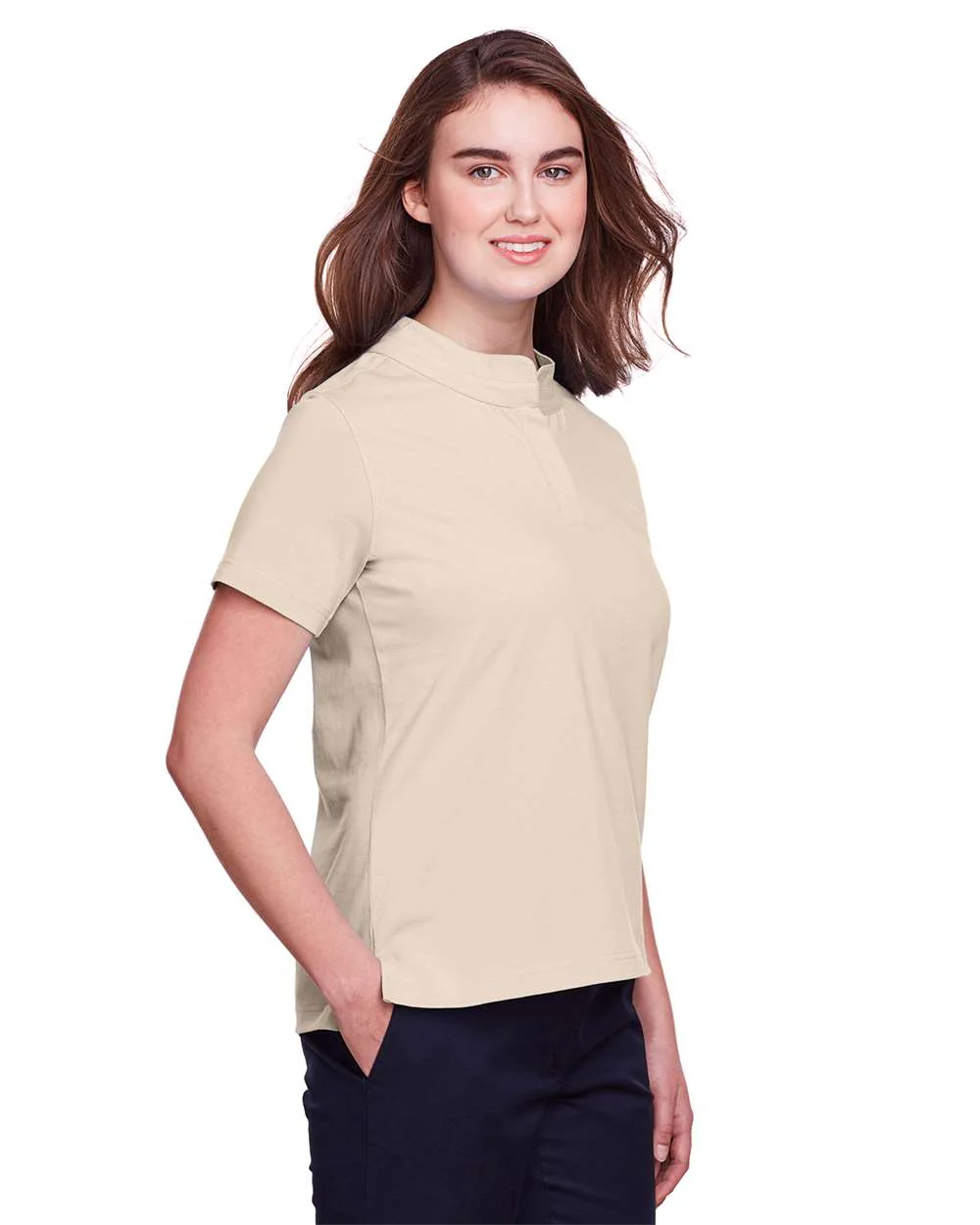 UltraClub-UC105W-Women's Lakeshore Stretch Cotton Performance Polo - Image 32