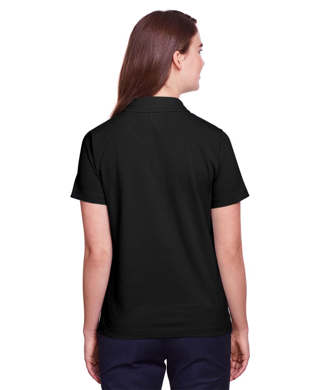 UltraClub-UC105W-Women's Lakeshore Stretch Cotton Performance Polo - Image 5