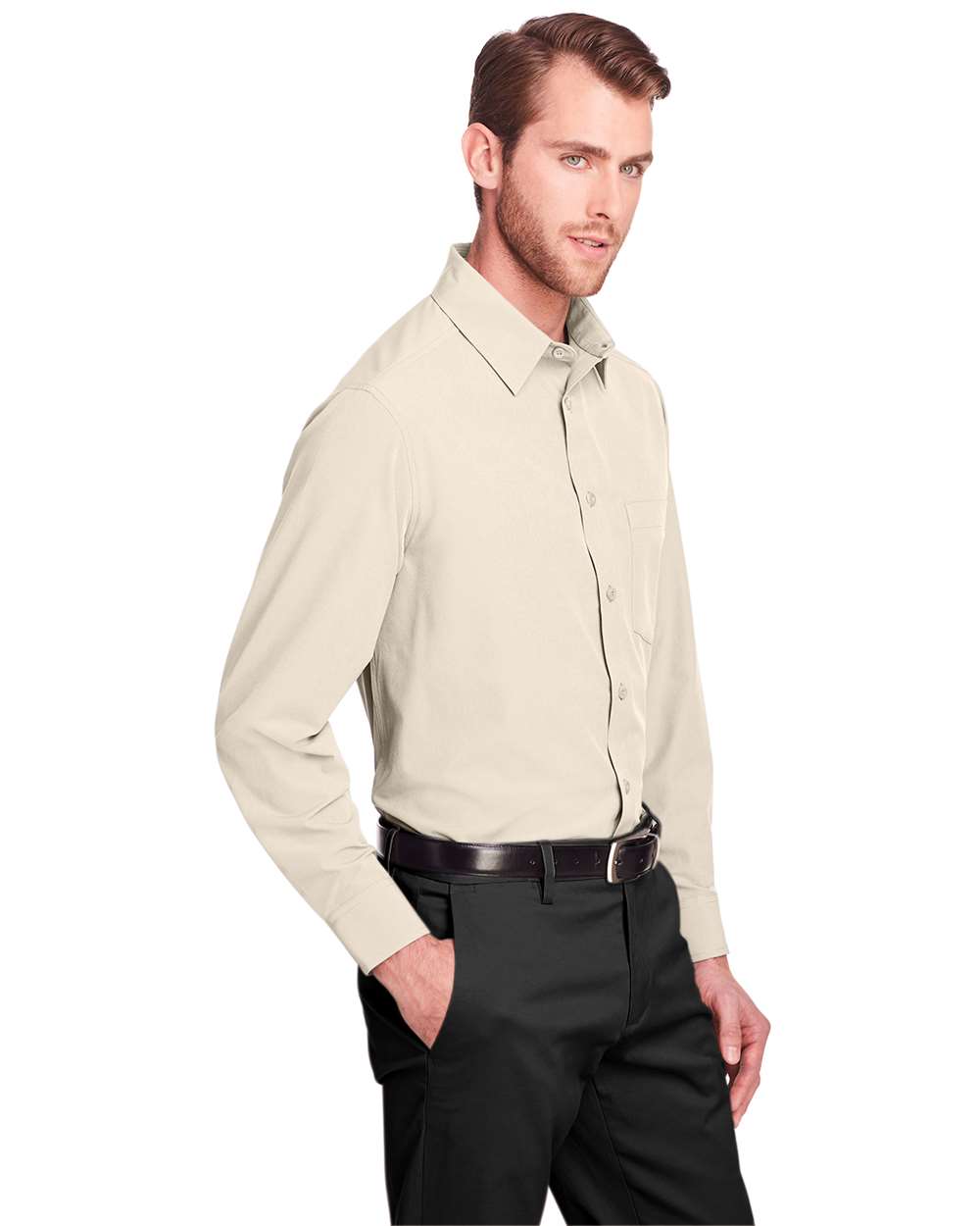 UltraClub-UC500-Men's Bradley Performance Woven Shirt - Image 10