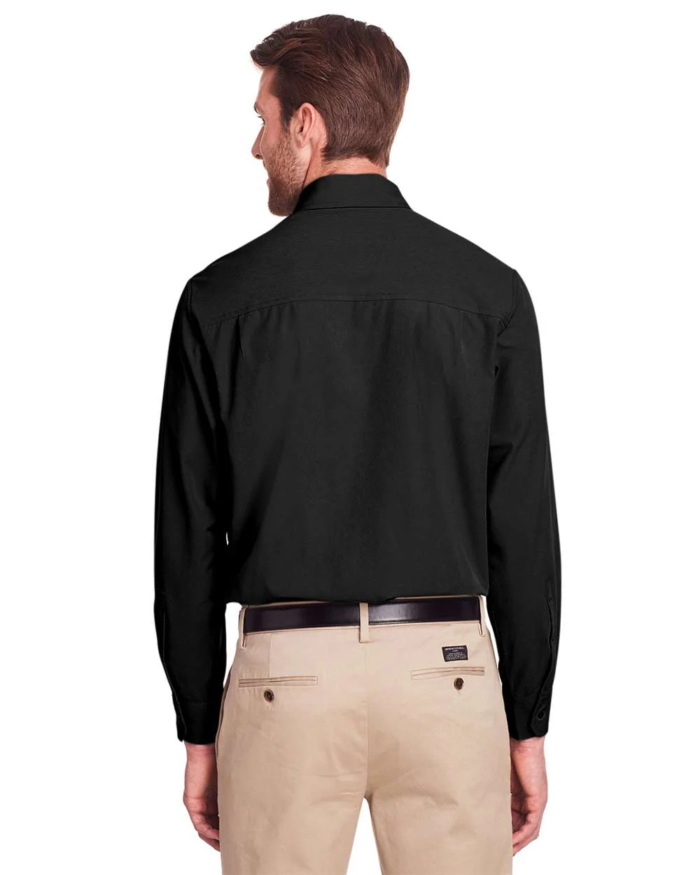UltraClub-UC500-Men's Bradley Performance Woven Shirt - Image 4