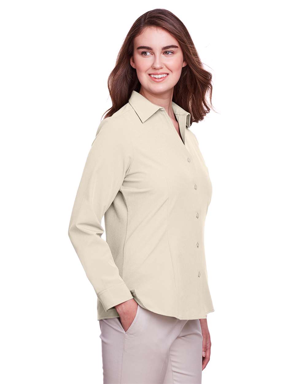UltraClub-UC500W-Women's Bradley Performance Woven Shirt - Image 22