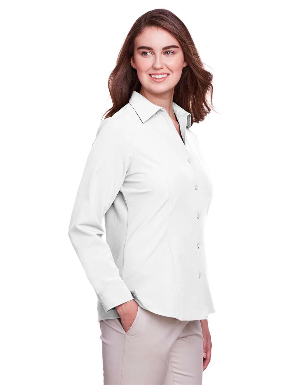 UltraClub-UC500W-Women's Bradley Performance Woven Shirt - Image 27
