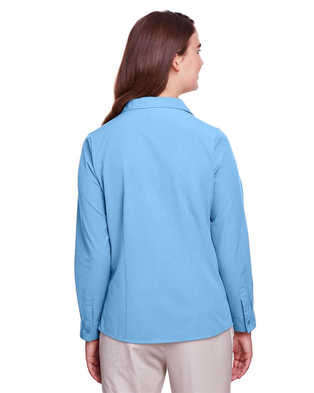 UltraClub-UC500W-Women's Bradley Performance Woven Shirt - Image 3