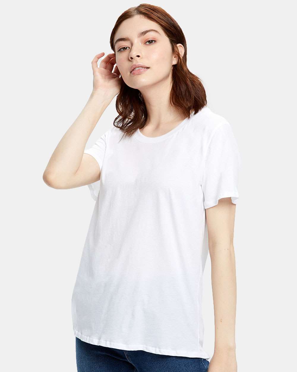 US Blanks-US115-Women's Loose Fit Boyfriend Tee - Image 14
