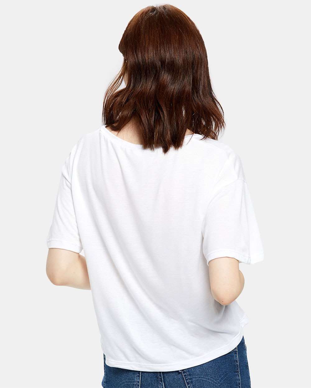 US Blanks-US309-Women's Boxy Open Neck Tee - Image 13