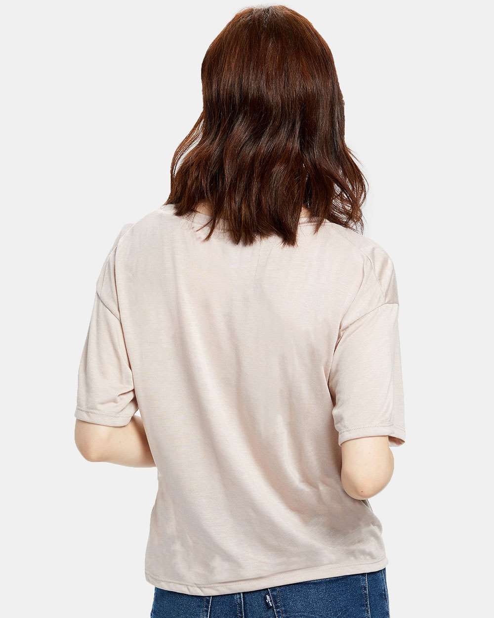 US Blanks-US309-Women's Boxy Open Neck Tee - Image 7
