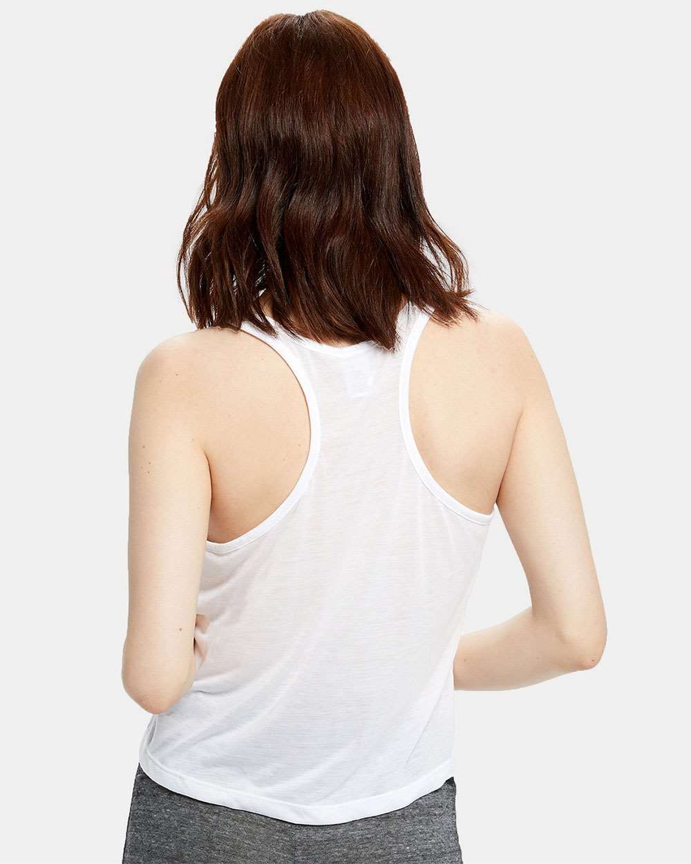 US Blanks-US510-Women's Sheer Cropped Racer Tank Top - Image 7