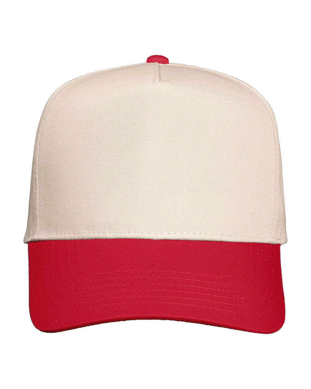Valucap-8869-Five-Panel Twill Cap - Image 2