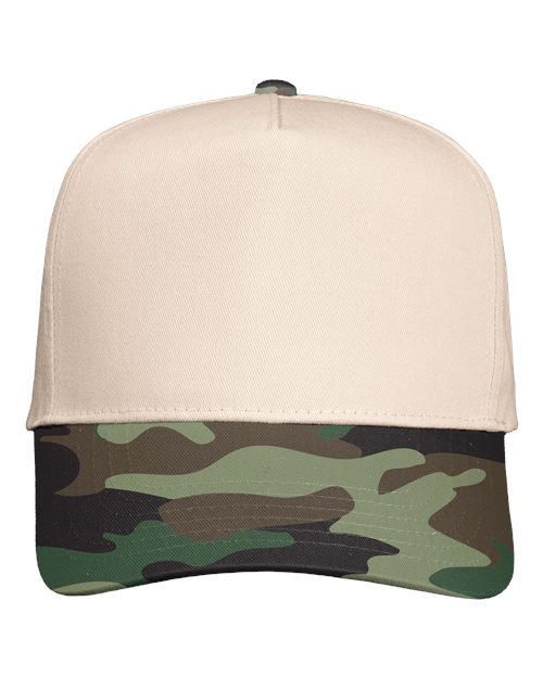Valucap-8869-Five-Panel Twill Cap - Image 79