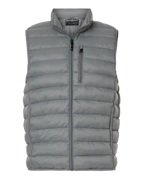 Weatherproof-26717-Men's Lightweight Poly-filled Packable Vest - Image 3