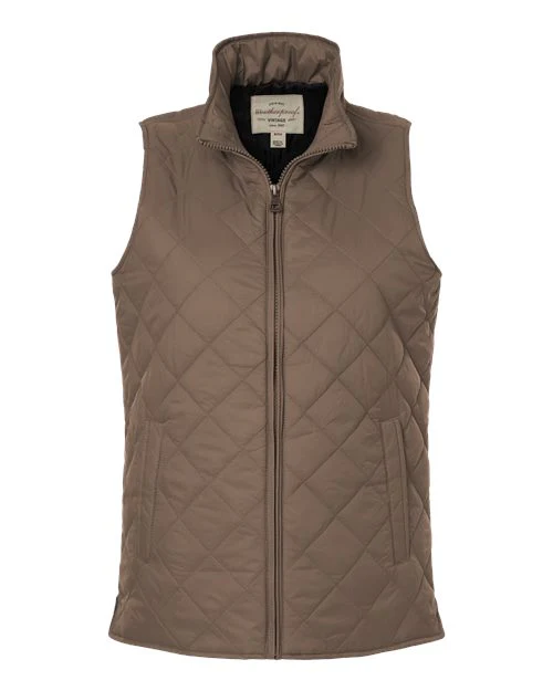 Weatherproof-W207359-Women's Vintage Diamond Quilted Vest - Image 11