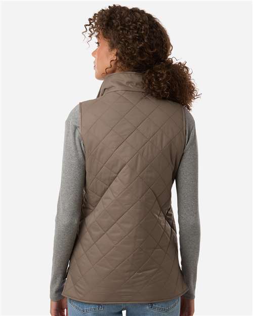 Weatherproof-W207359-Women's Vintage Diamond Quilted Vest - Image 15