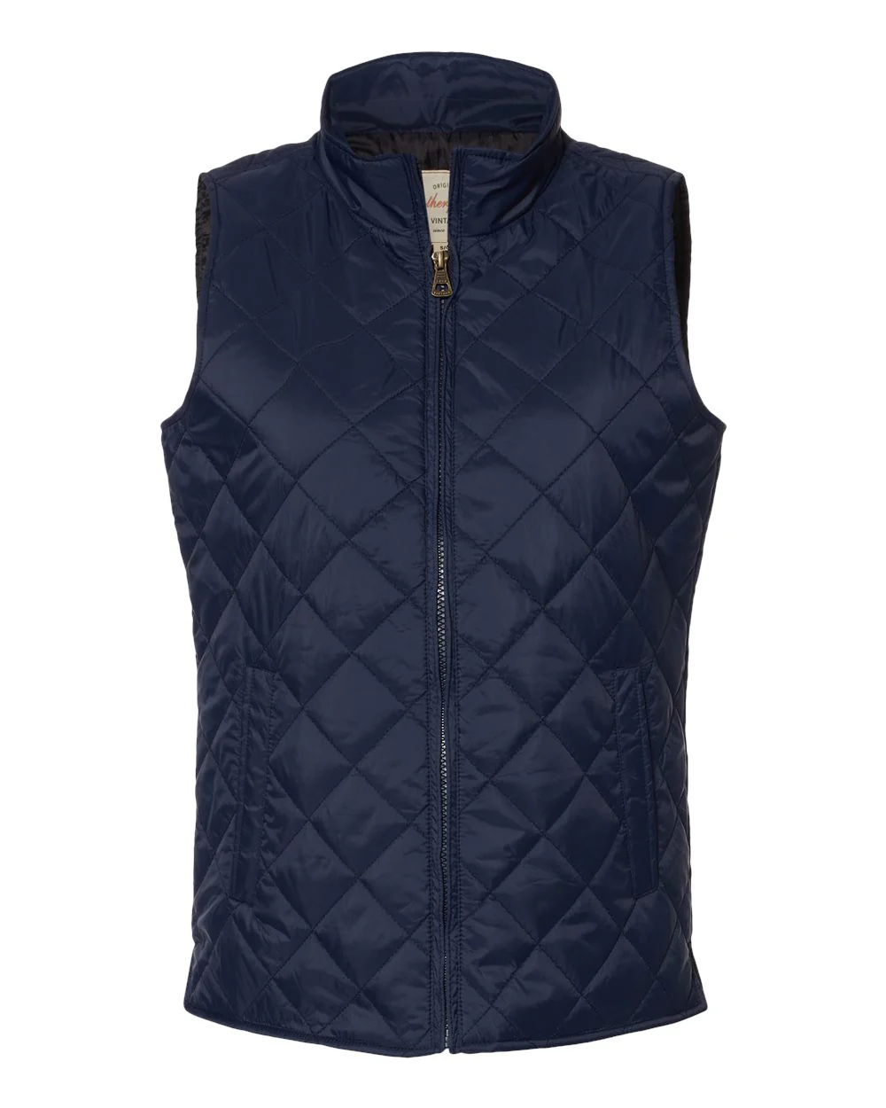 Weatherproof-W207359-Women's Vintage Diamond Quilted Vest - Image 5