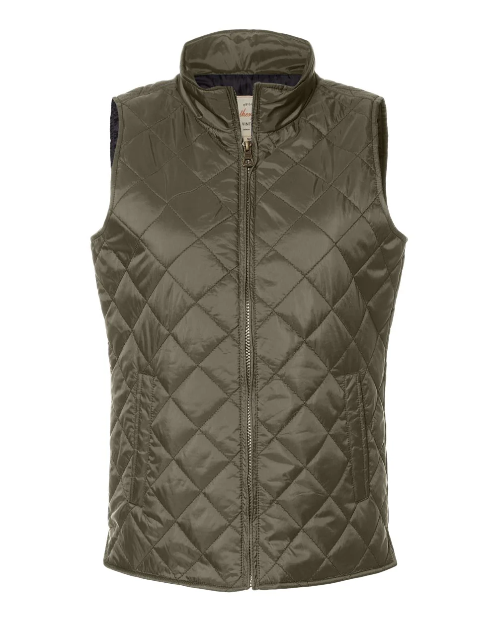 Weatherproof-W207359-Women's Vintage Diamond Quilted Vest - Image 8