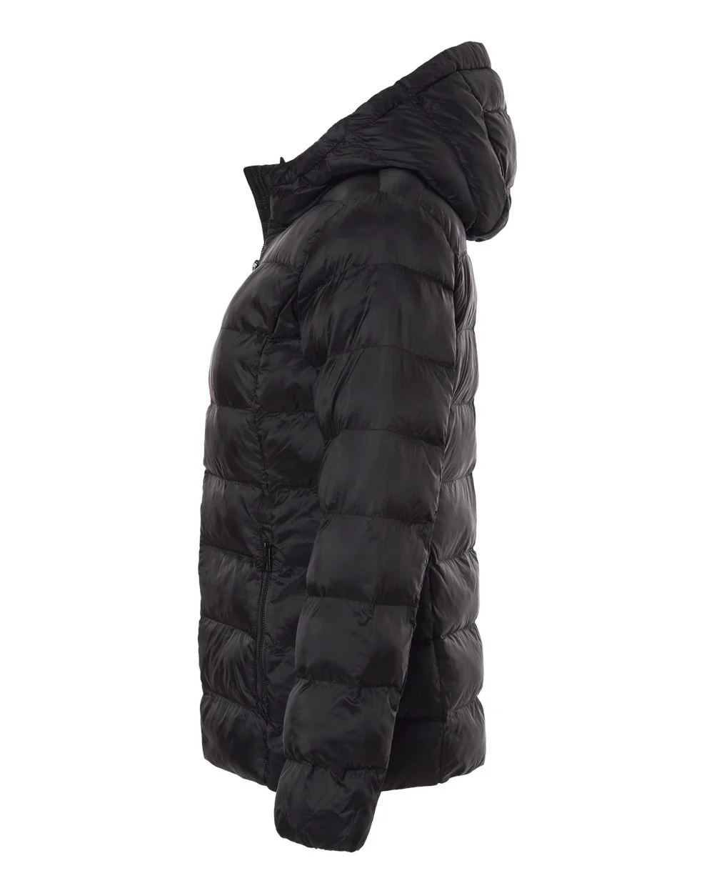 Weatherproof-W26715-Women's Lightweight Poly-filled Hooded Puffer Jacket - Image 7