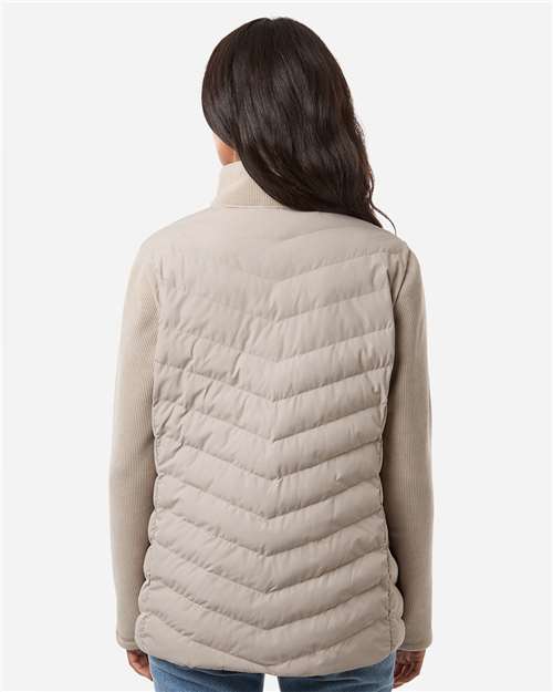 Weatherproof-W26719-Women's Mixed Media Chevron Jacket - Image 9