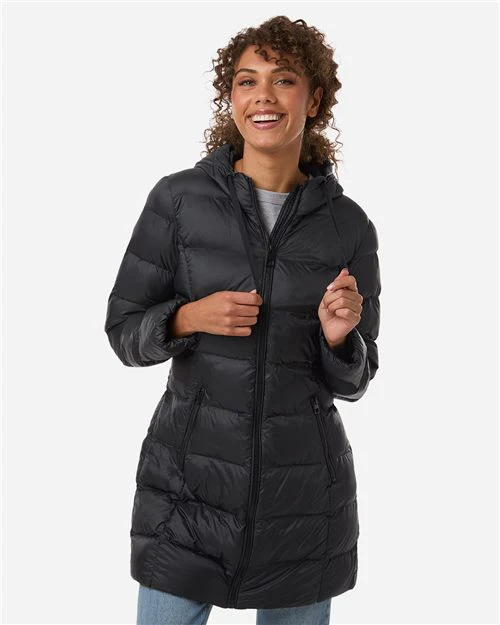 Weatherproof-W26720-Women's Poly-filled 3/4 Length Coat - Image 2