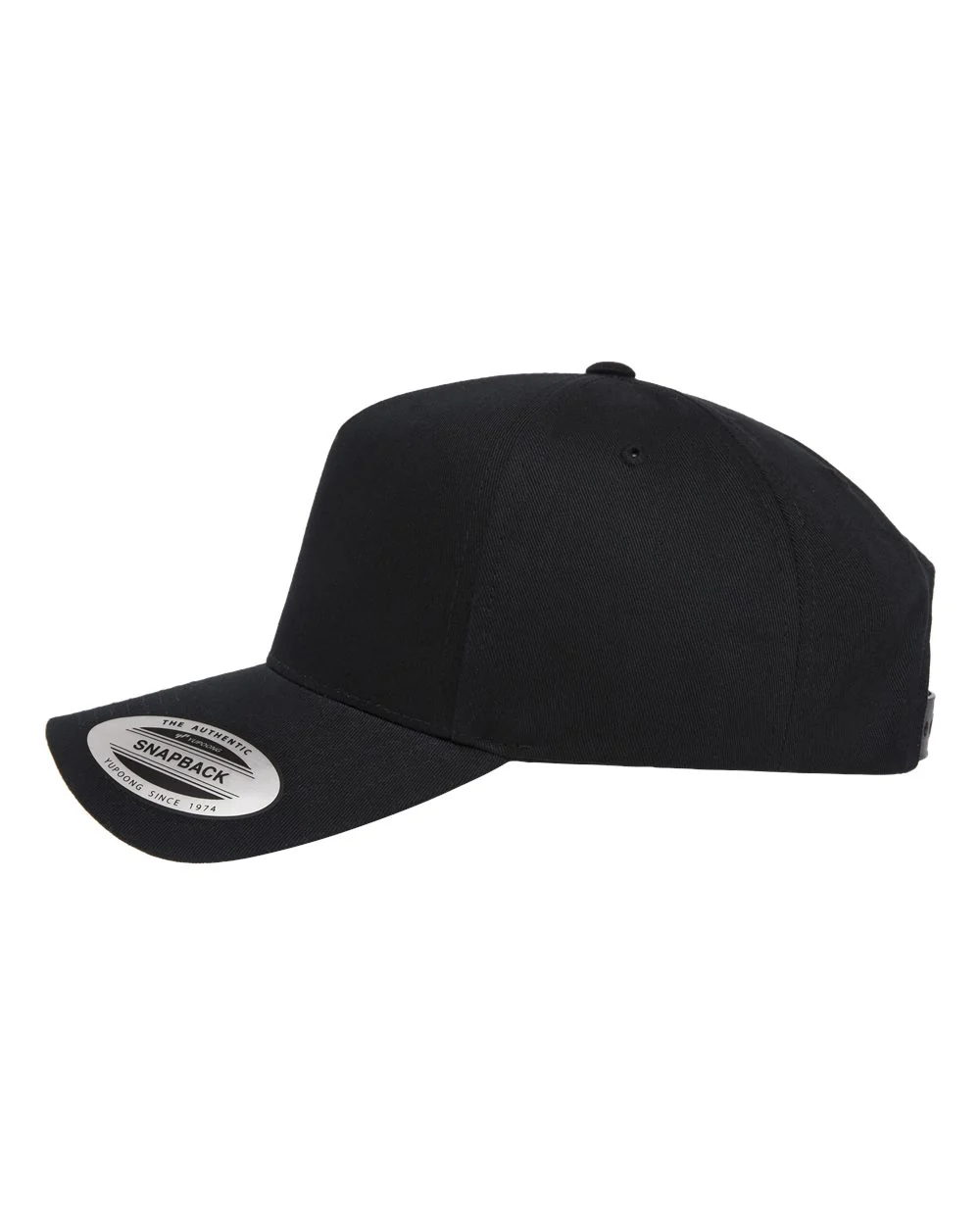 YP Classics-5079-Retro Cotton Blend Trucker Snapback Cap - Image 3