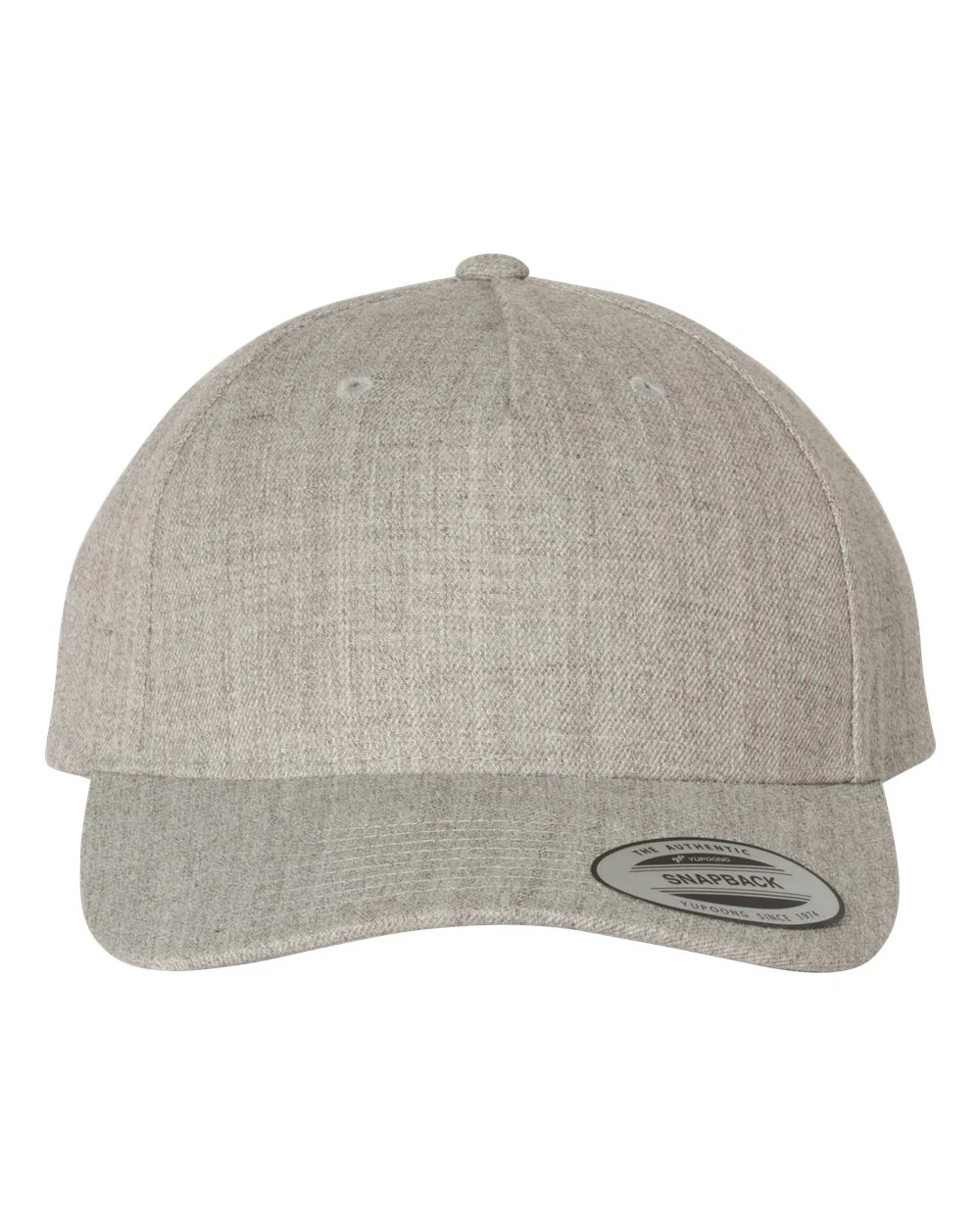 YP Classics-5789M-Premium Five-Panel Curved Visor Snapback Cap - Image 5