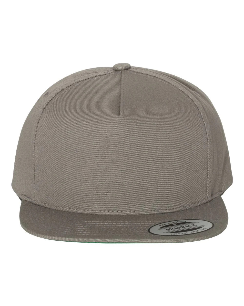YP Classics-6007-Five-Panel Cotton Twill Snapback Cap - Image 14