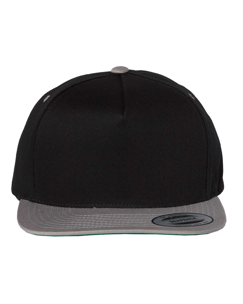 YP Classics-6007-Five-Panel Cotton Twill Snapback Cap - Image 5