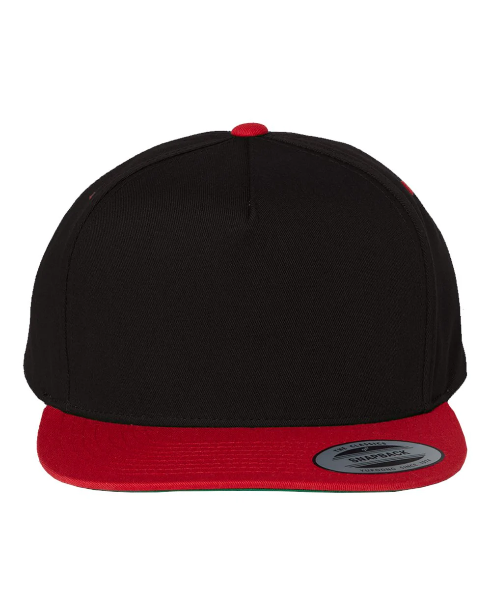 YP Classics-6007-Five-Panel Cotton Twill Snapback Cap - Image 8