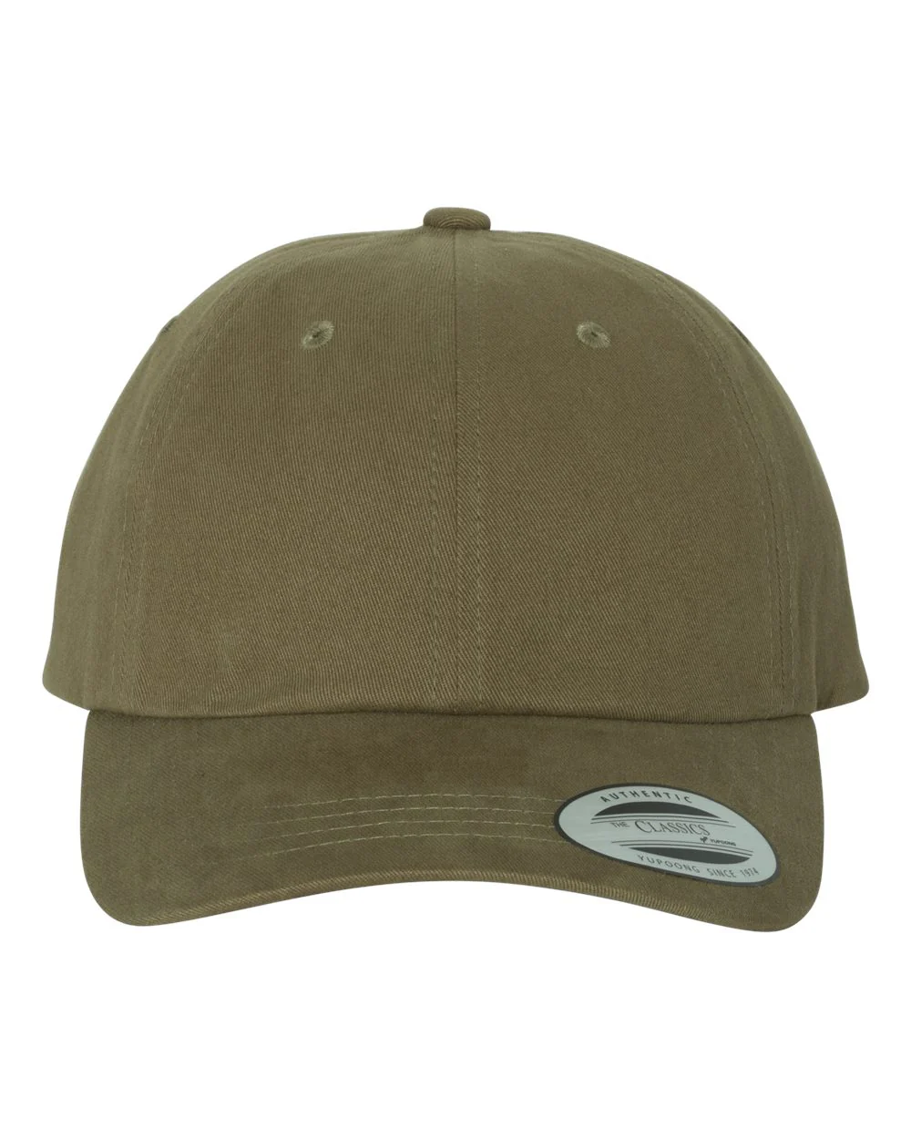 YP Classics-6245PT-Peached Cotton Twill Dad Hat - Image 11